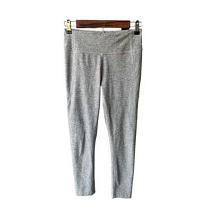 Outdoor Voices Leggings Pants Grey Space Dye High Rise 7/8 Athleisure Size Small